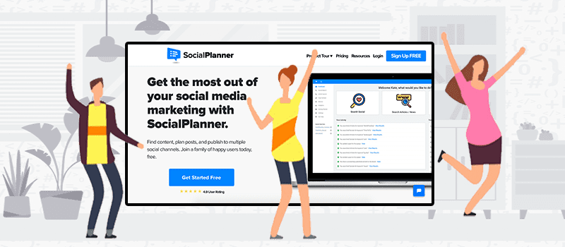 SocialPlanner - The Social Media Marketing Tool For Everyone