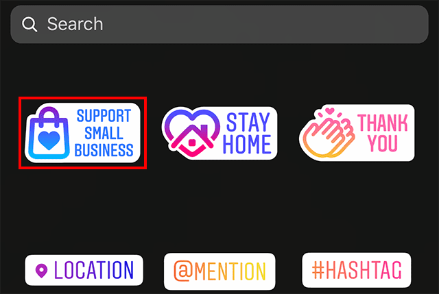 Instagram Small Business Stickers are very easy to use