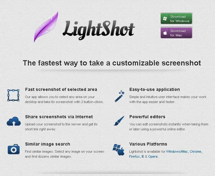 How to use Instagram screenshots - use LightShot