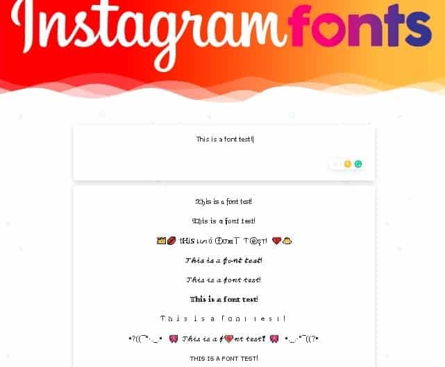 Instagram Fonts - List of the best IG Font Generators to Use