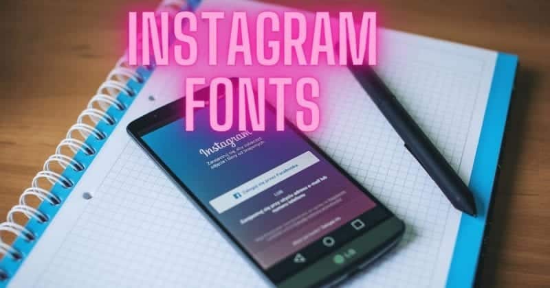 fonts for instagram download