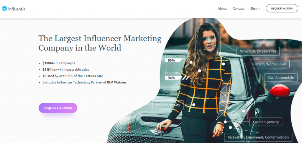 Influential is one of the most important social media marketing tools for influencer marketing