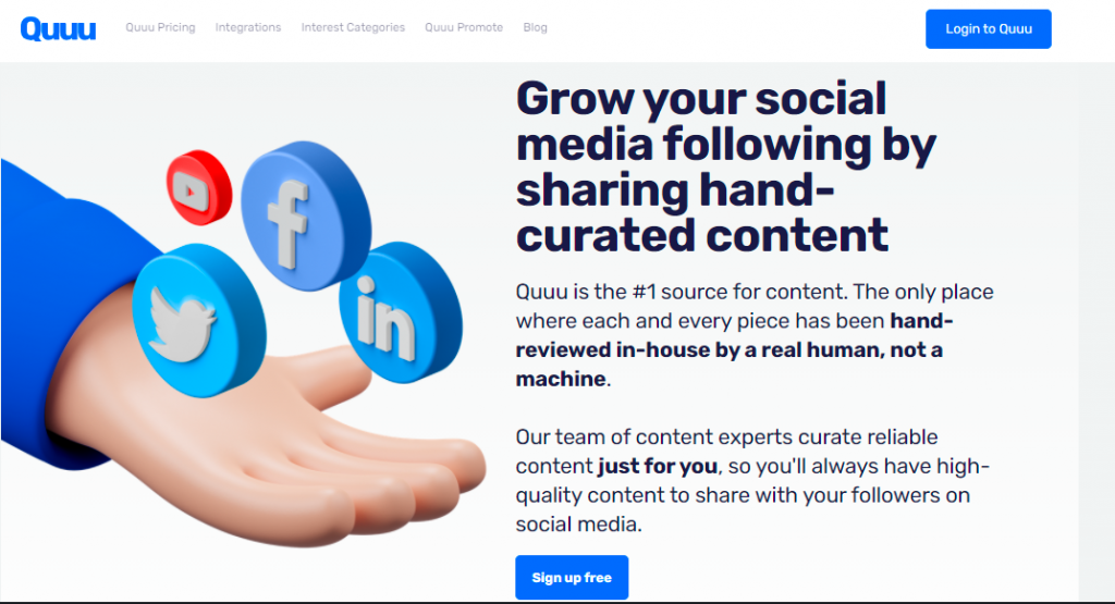 The Best Digital Marketing Tools - Quuu