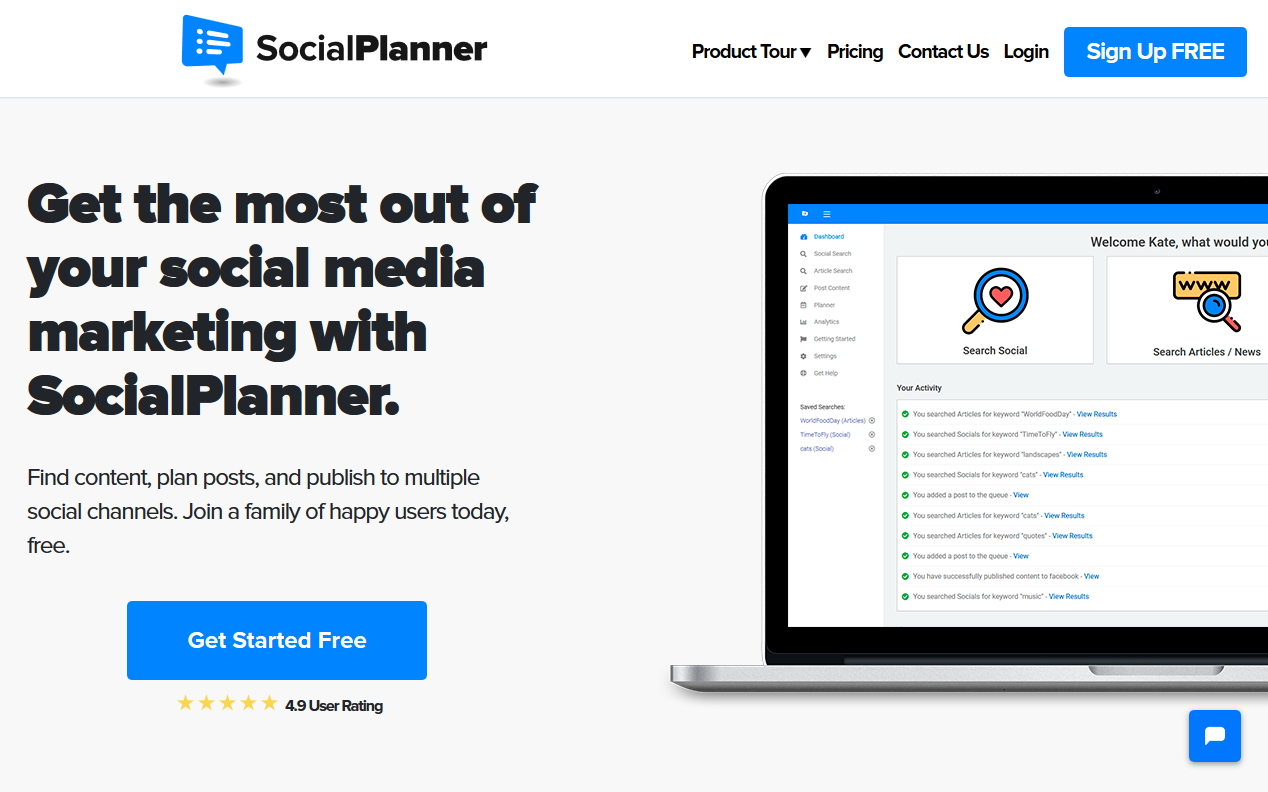 social planner pro app